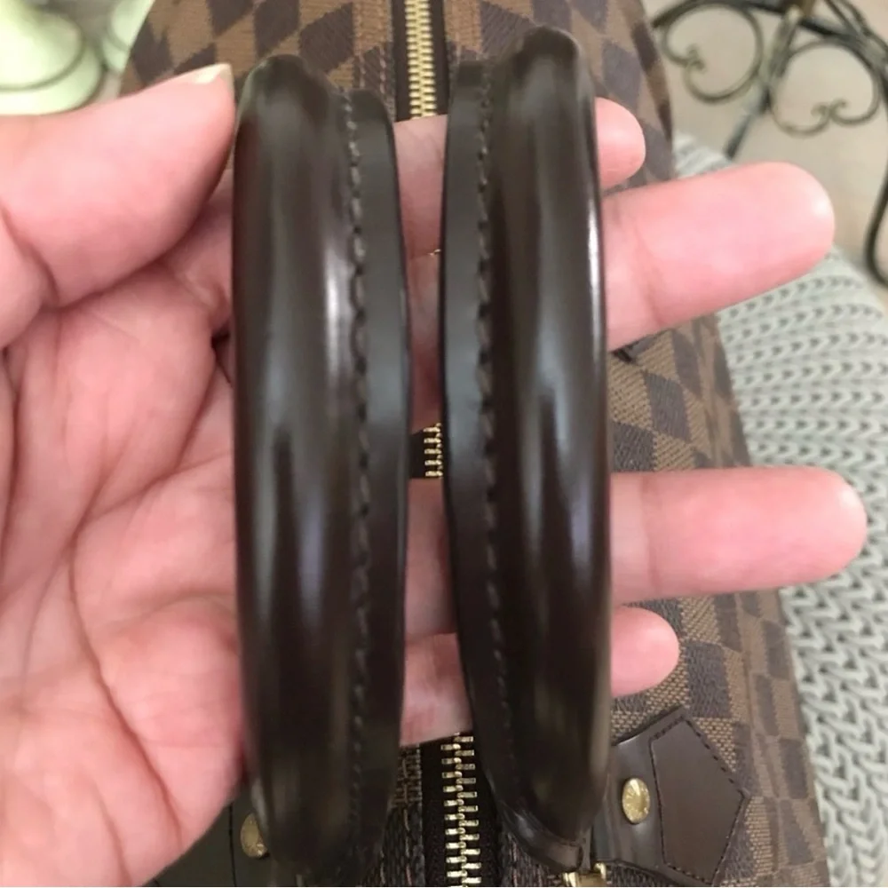 💯Authentic Louis Vuitton Speedy 35 Damier Ebene - Picture 2 of 8